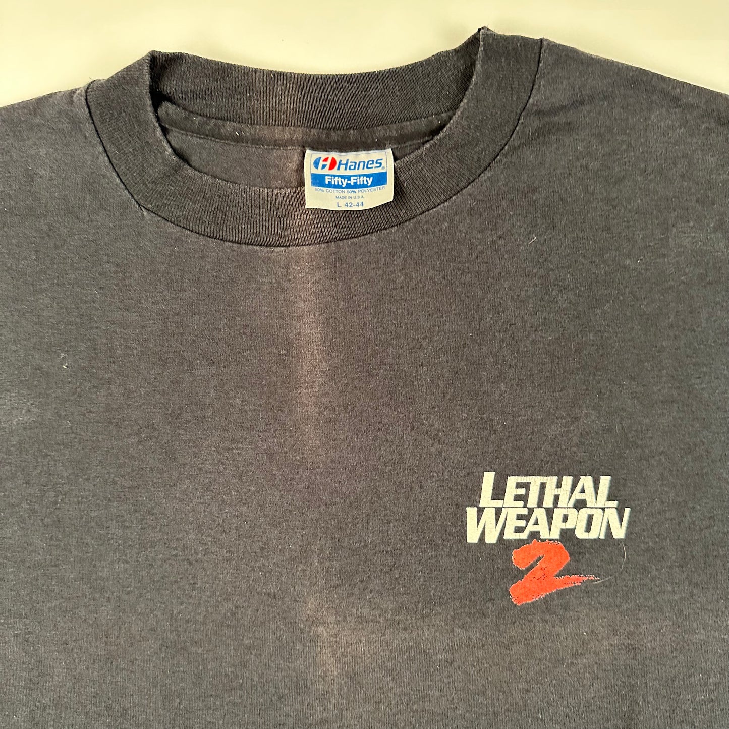 Vintage 1989 Lethal Weapon 2 Shirt Large