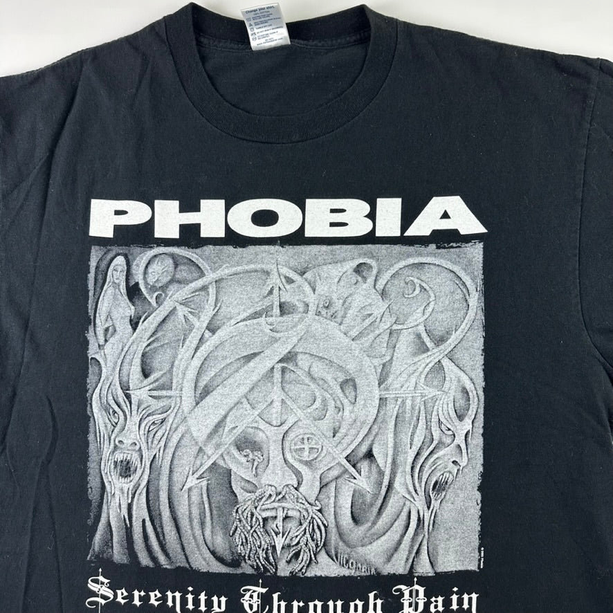 Vintage 2001 Phobia Shirt XL Grind Your Head