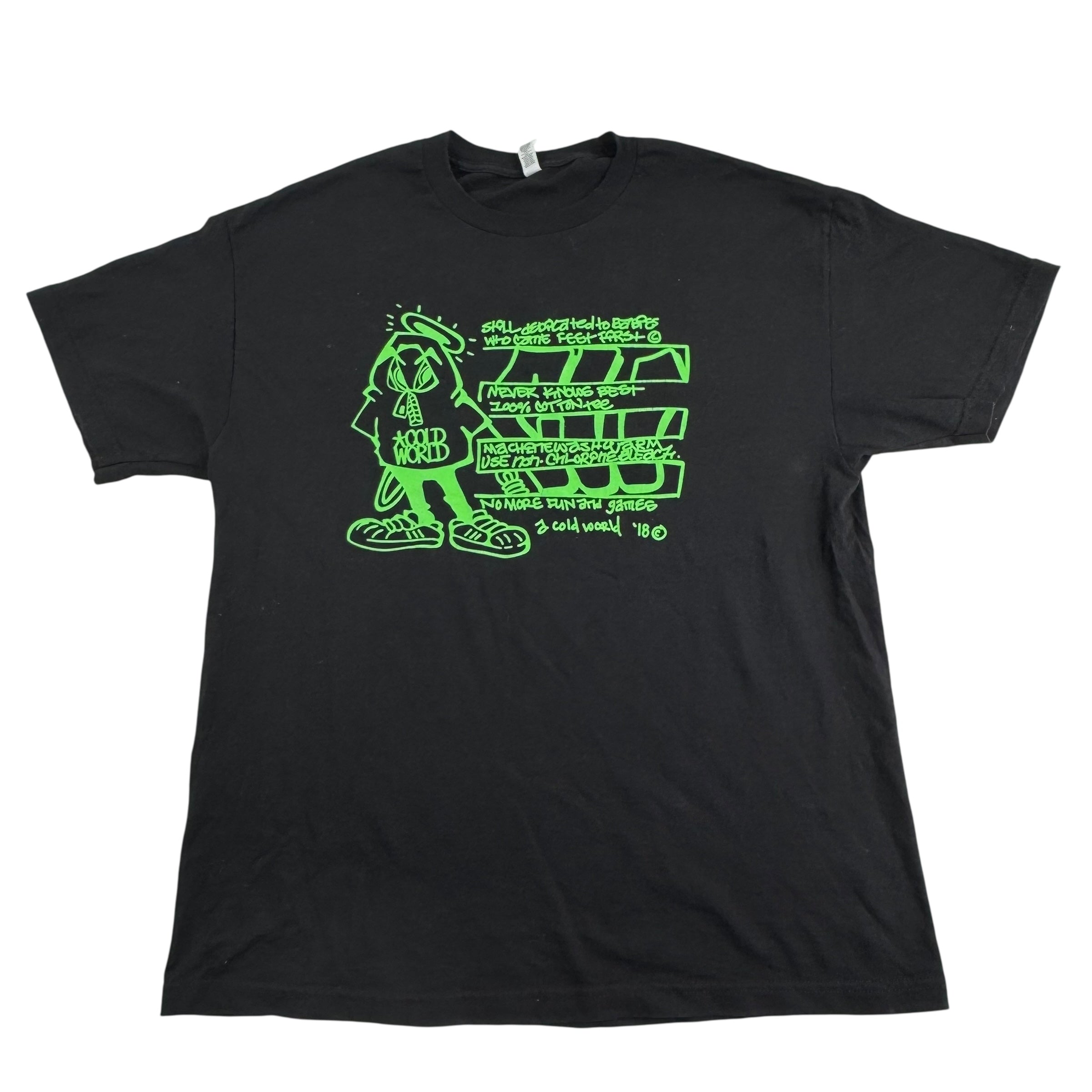Cold World Shirt XL – Madd Vintage