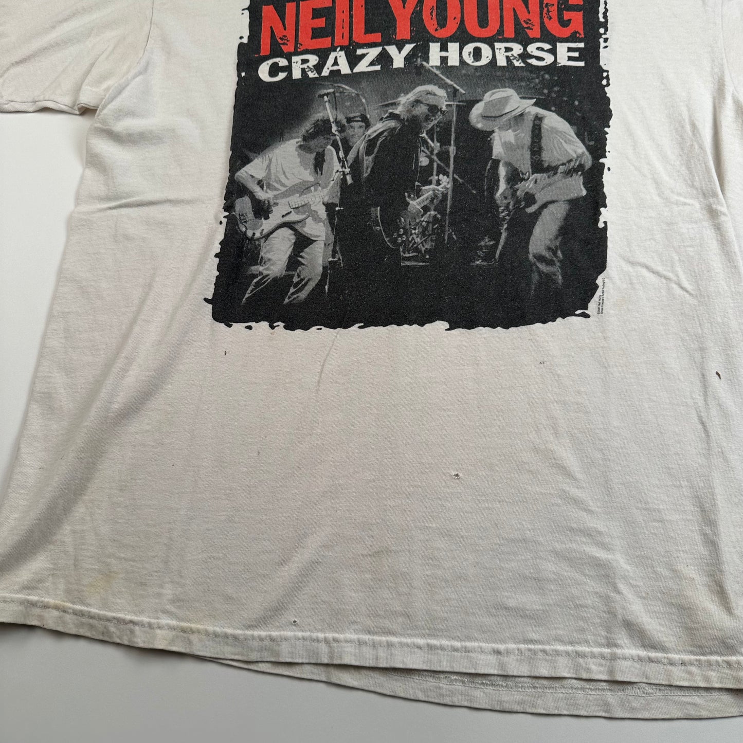 Vintage 2001 Neil Young Shirt Large Crazy Horse