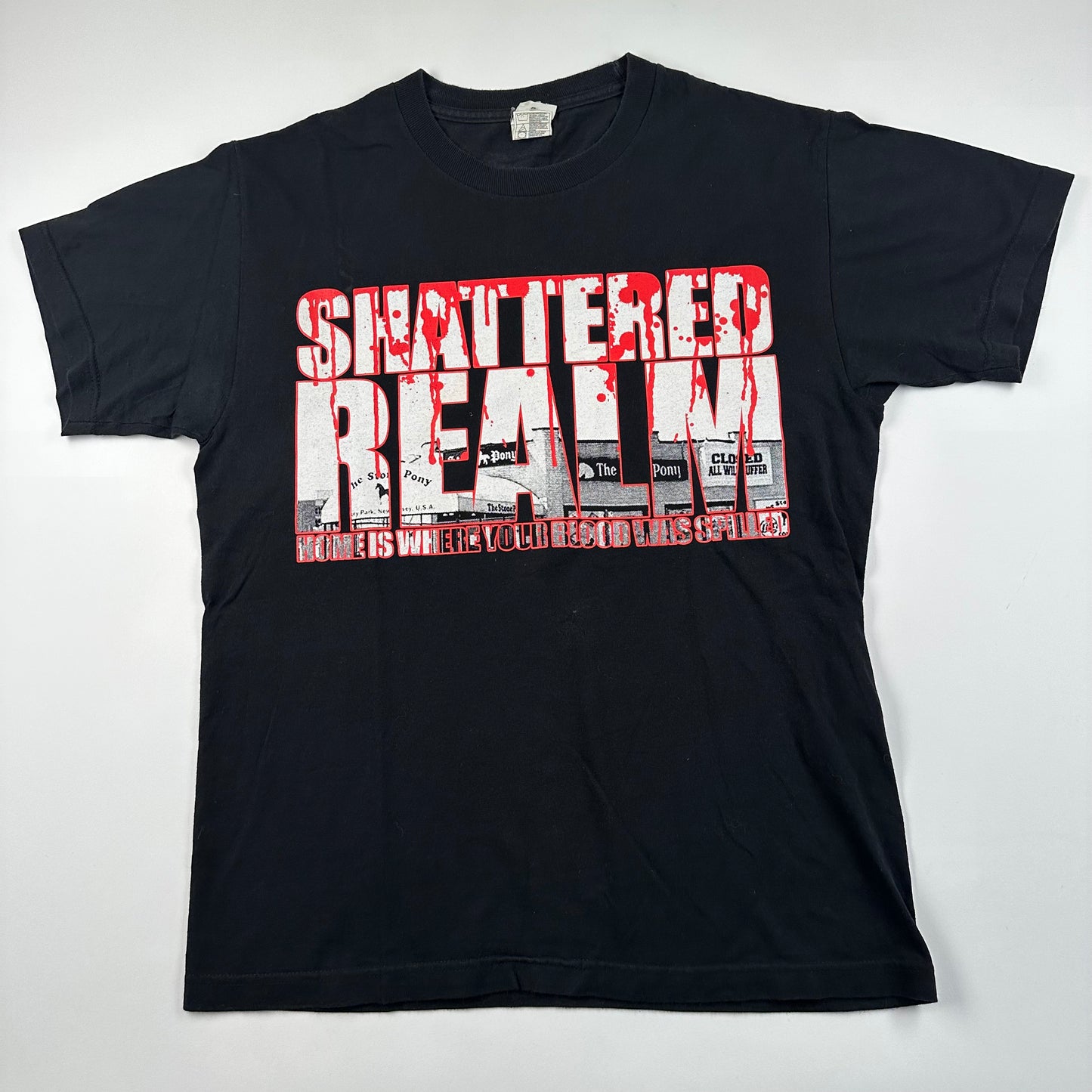 Shattered Realm Shirt Medium Home Is Where Your Blood