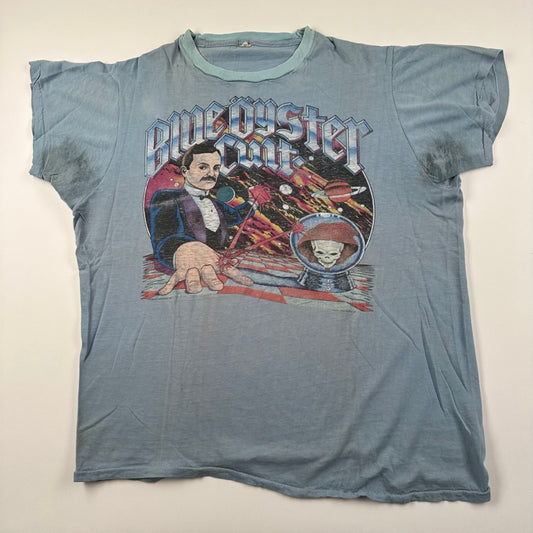 Vintage 1980 Blue Oyster Cult Shirt Large