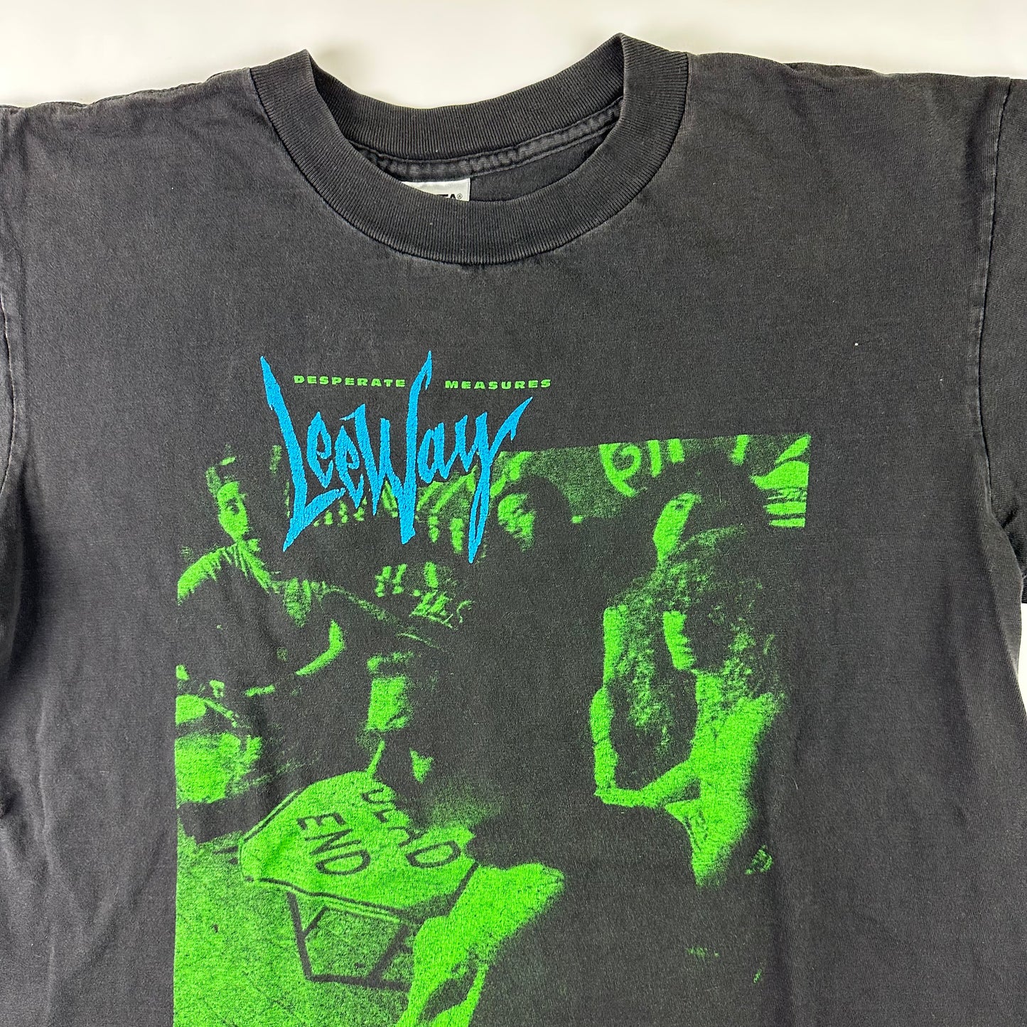 Vintage 1991 Leeway Shirt XL Desperate Measures