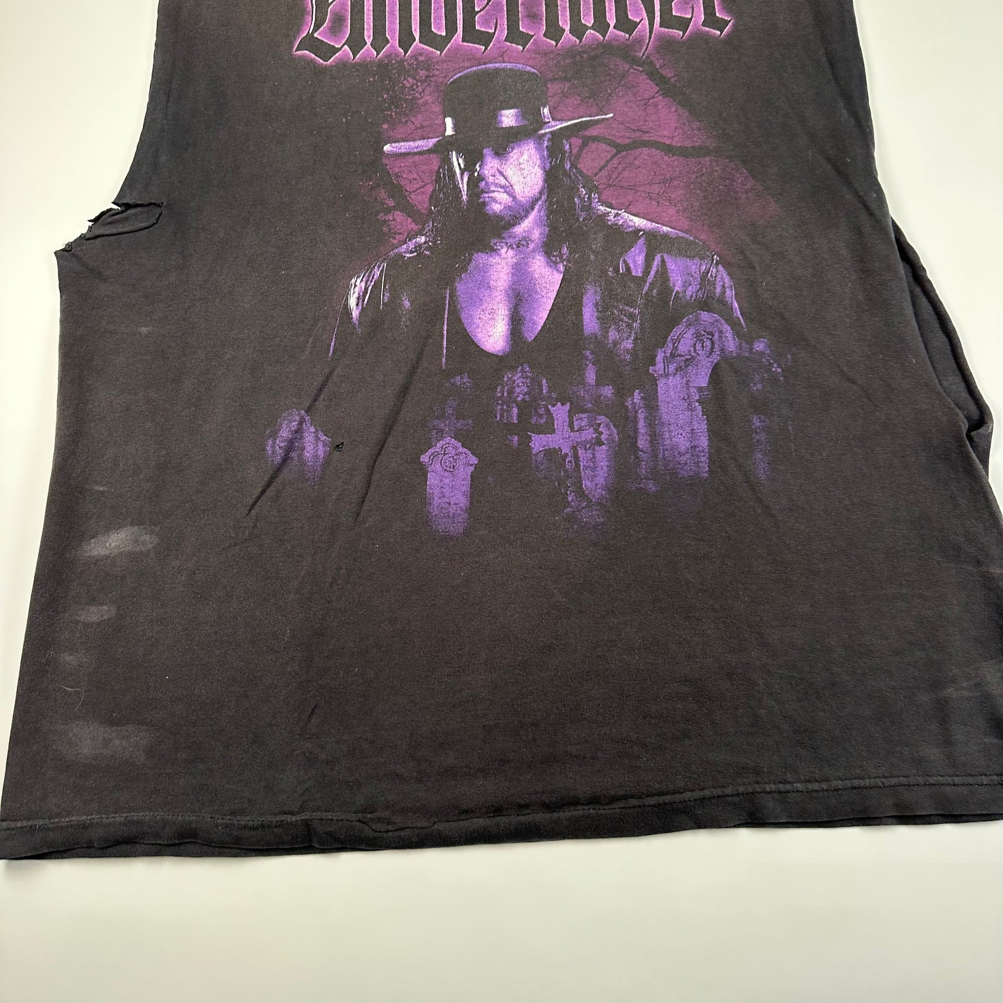 Vintage 2000s Undertaker Sleeveless Shirt Large