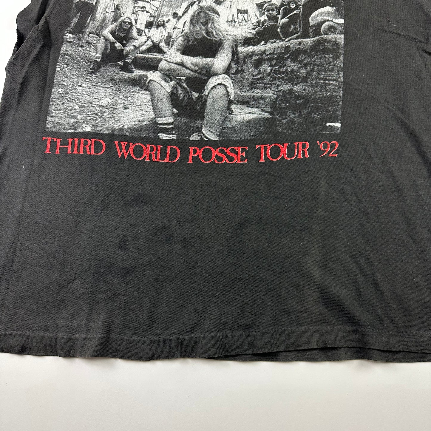 Vintage 1992 Sepultura Sleeveless Shirt XL Third World Posse