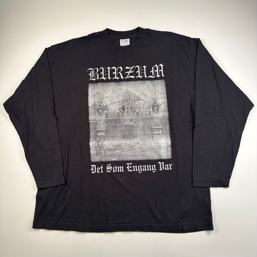 Vintage 90s Burzum Long Sleeve Shirt XL Det Som En Gang Var – Madd Vintage