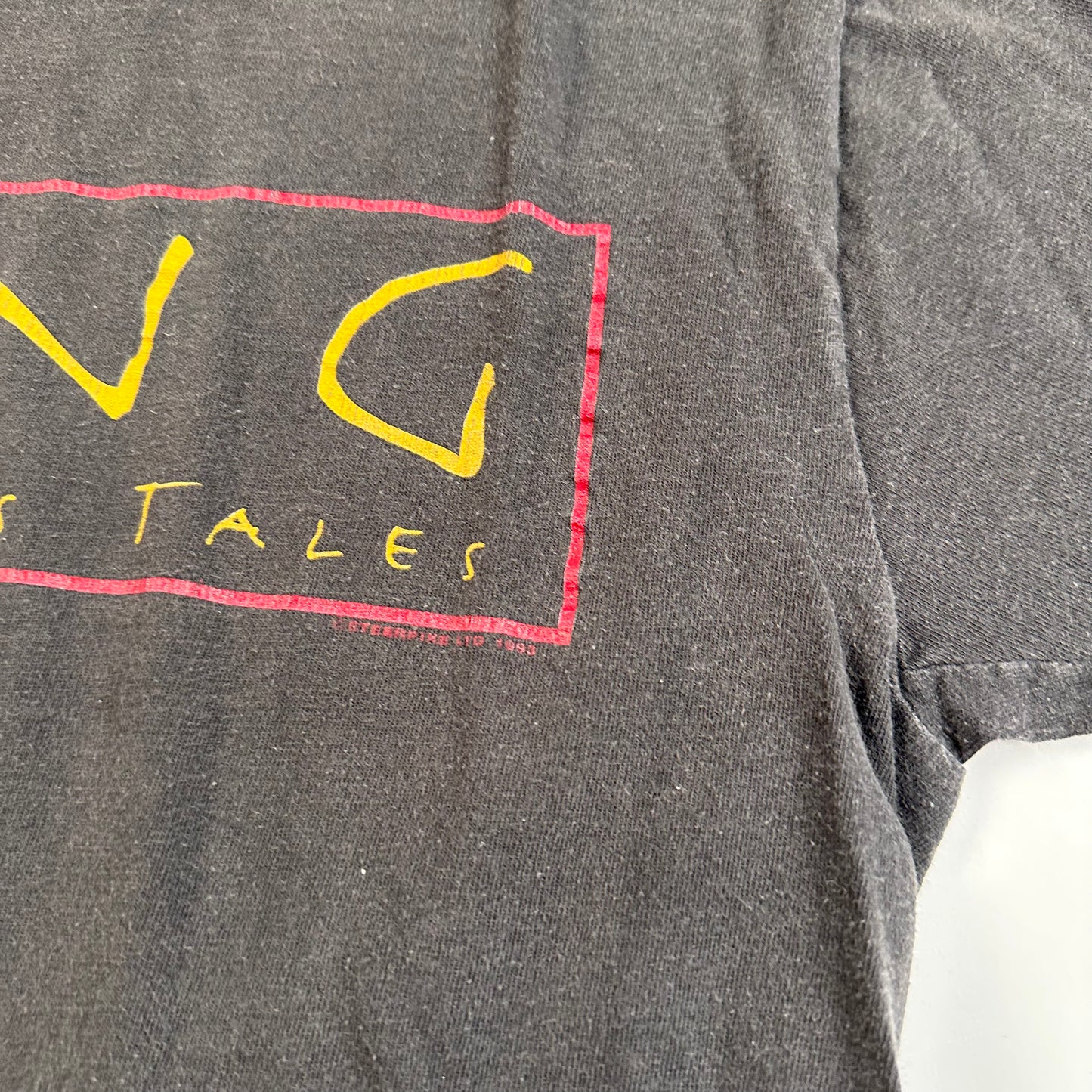 Vintage 1993 Sting Shirt Large Ten Summoner's Tales