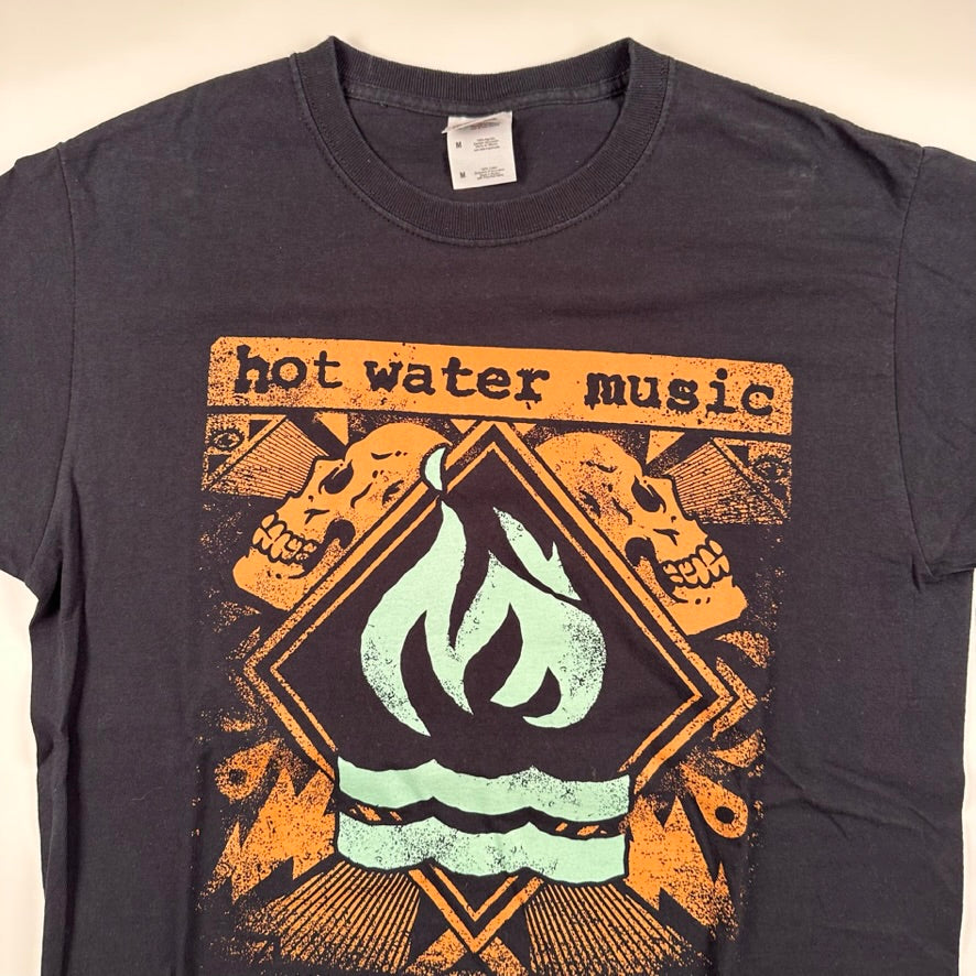 2012 Hot Water Music Shirt Medium