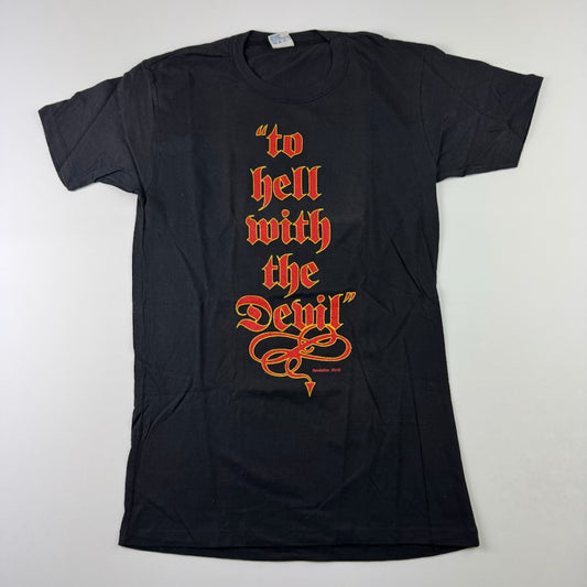 Vintage 80s Stryper Shirt To Hell With The Devil Medium