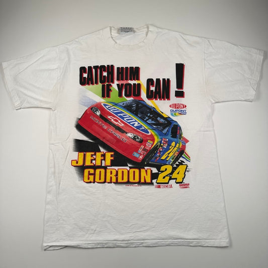 Vintage 1999 Jeff Gordon Shirt Large Catch Him If You Can