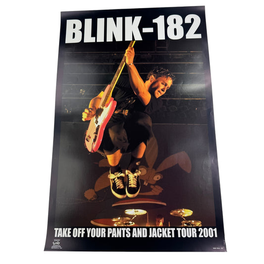 Vintage 2001 Blink-182 Poster Take Off Your Pants