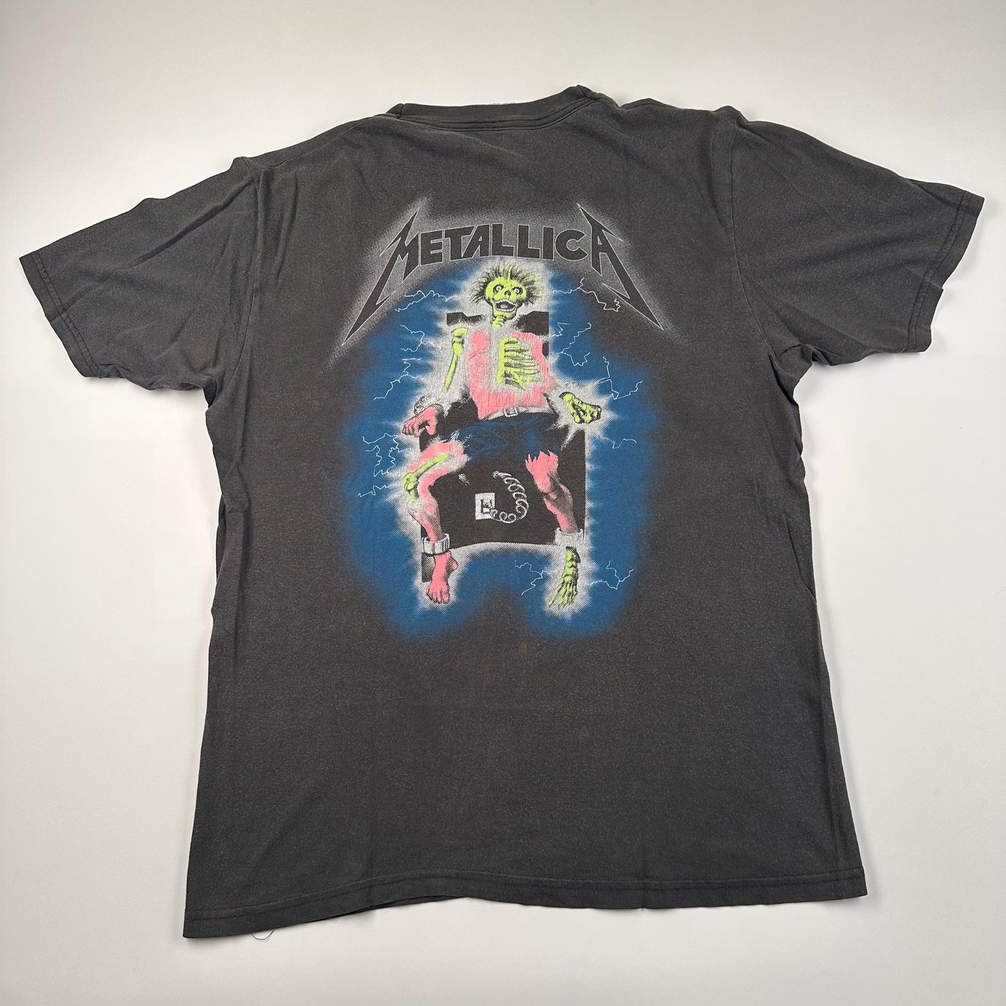 Vintage 1987 Metallica Shirt Medium Metal Up Your Ass