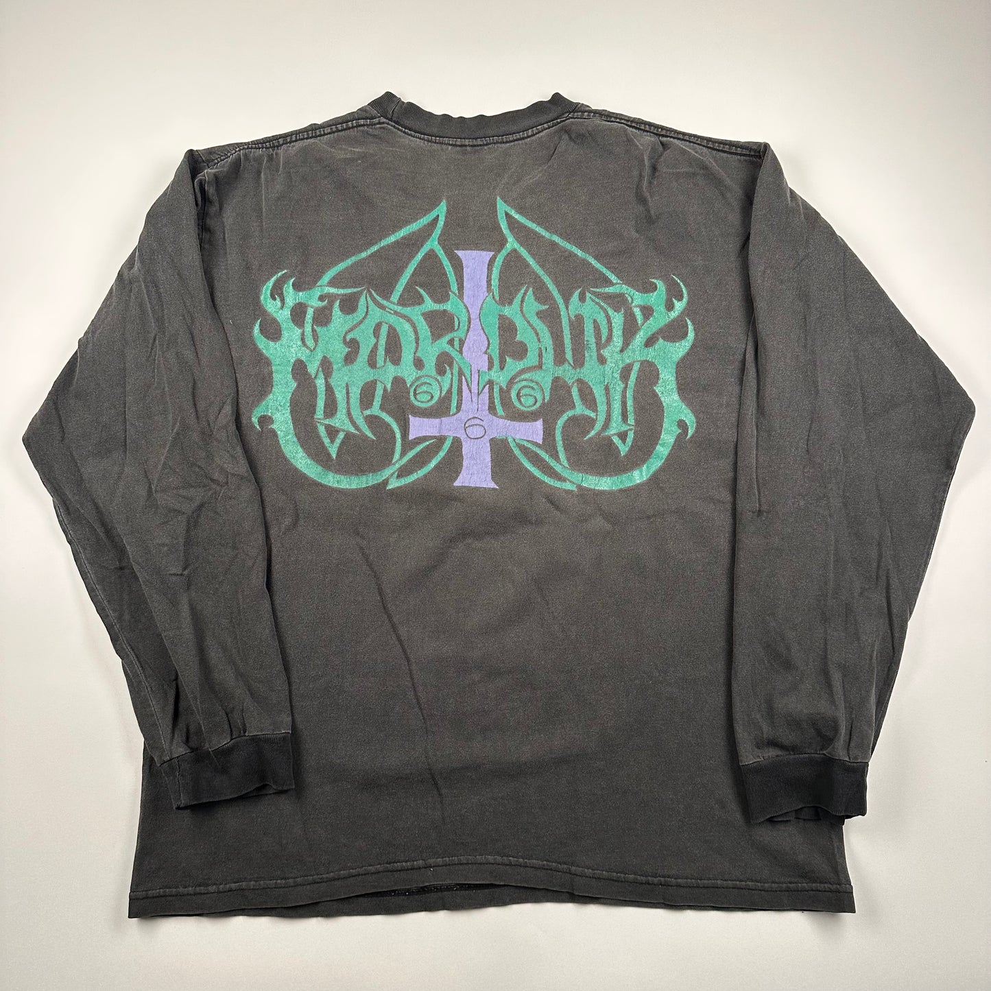 Vintage 1998 Marduk Long Sleeve Shirt Large