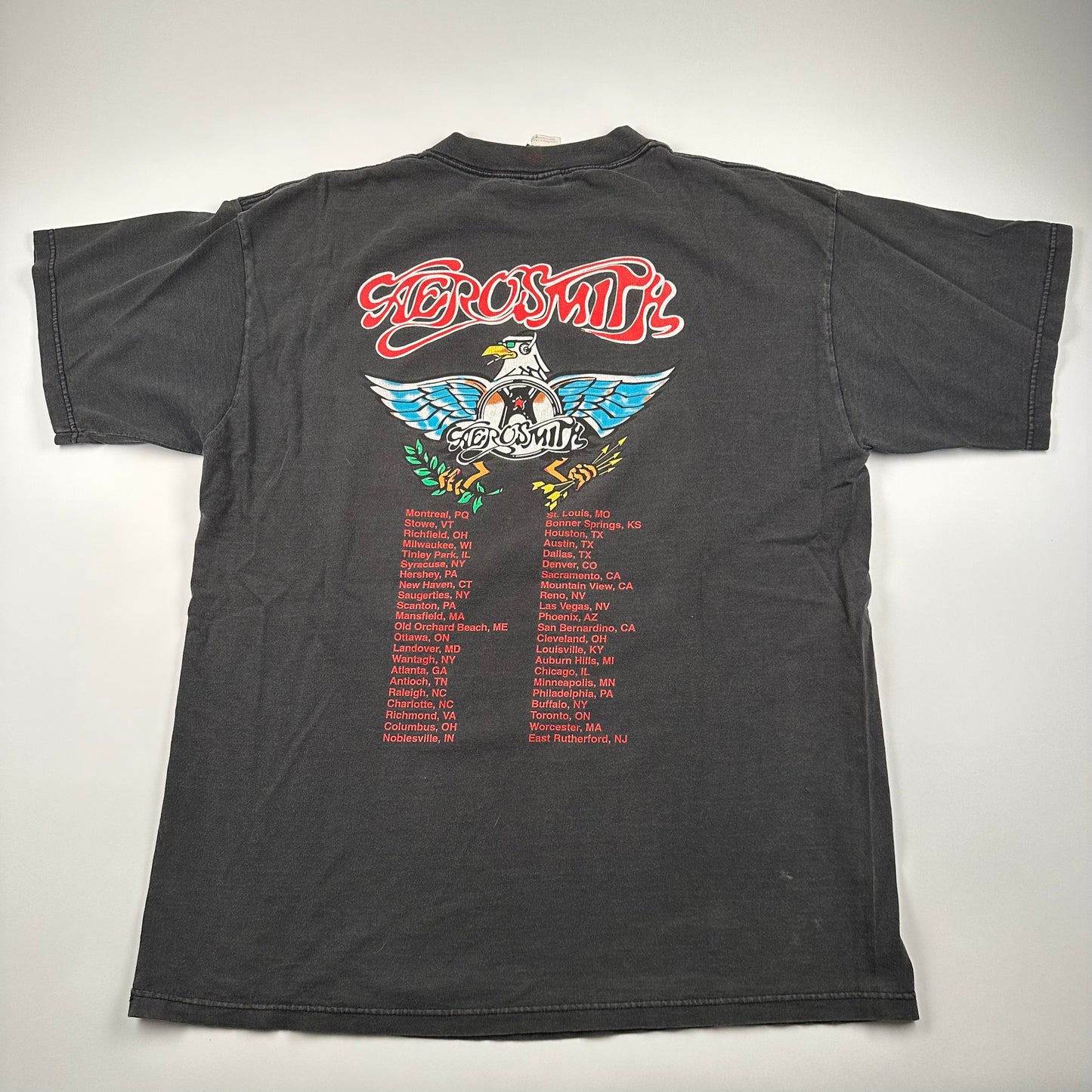 Vintage 1993 Aerosmith Shirt XL Aeroforce