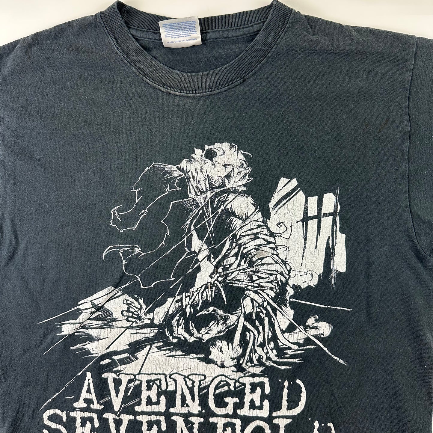 Vintage 2005 Avenged Sevenfold Shirt Medium