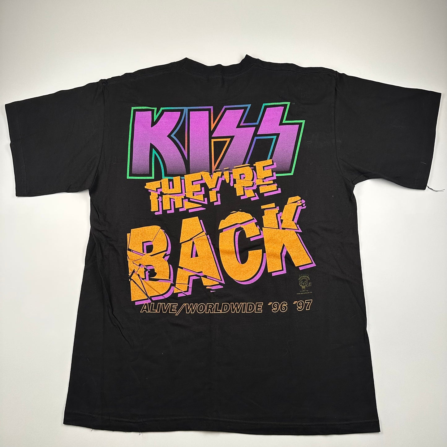 Vintage 1996 Kiss Shirt XL They're Back