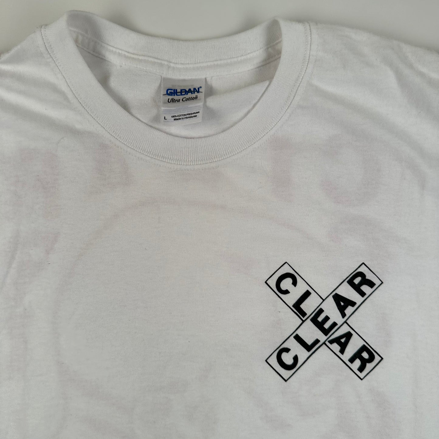 Clear Shirt Large Hardcore