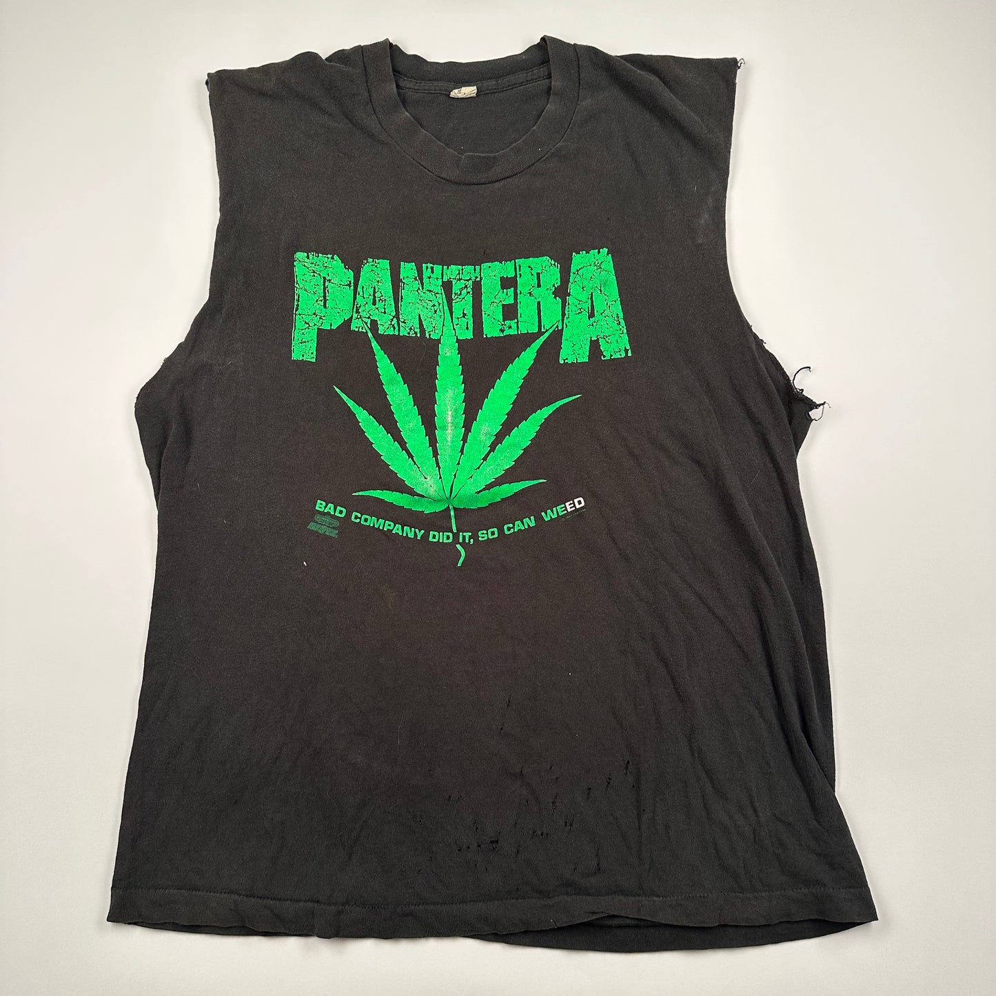 Vintage 1991 Pantera Sleeveless Shirt Fly'n Across America