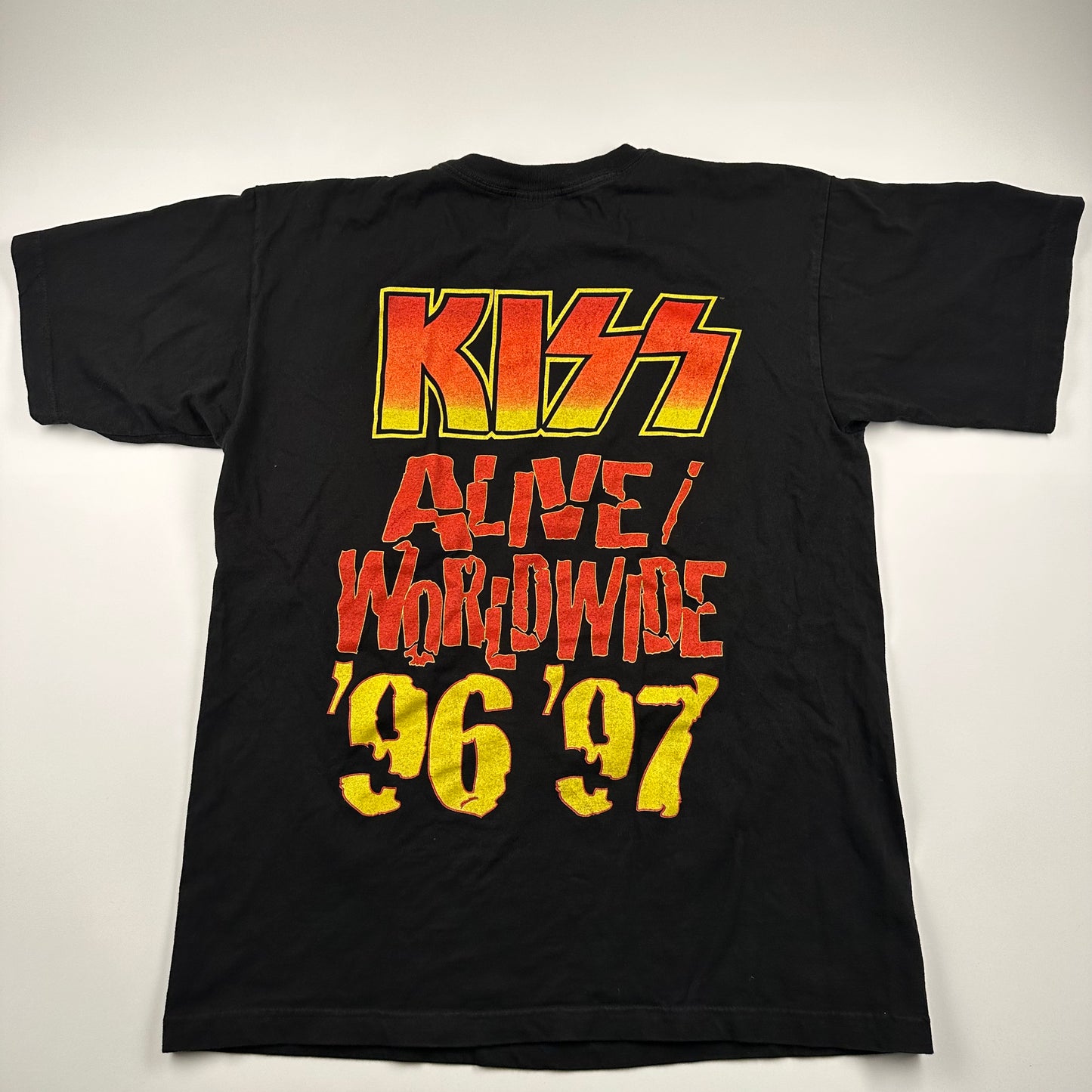 Vintage 1996 Kiss Shirt Large Alive Worldwide