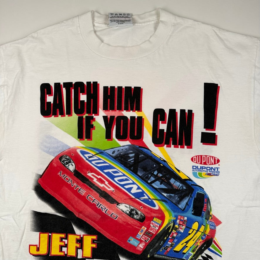 Vintage 1999 Jeff Gordon Shirt Large Catch Him If You Can