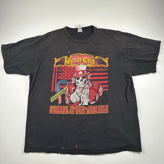 Vintage 2005 Motley Crue Shirt XL Carnival Of Sins