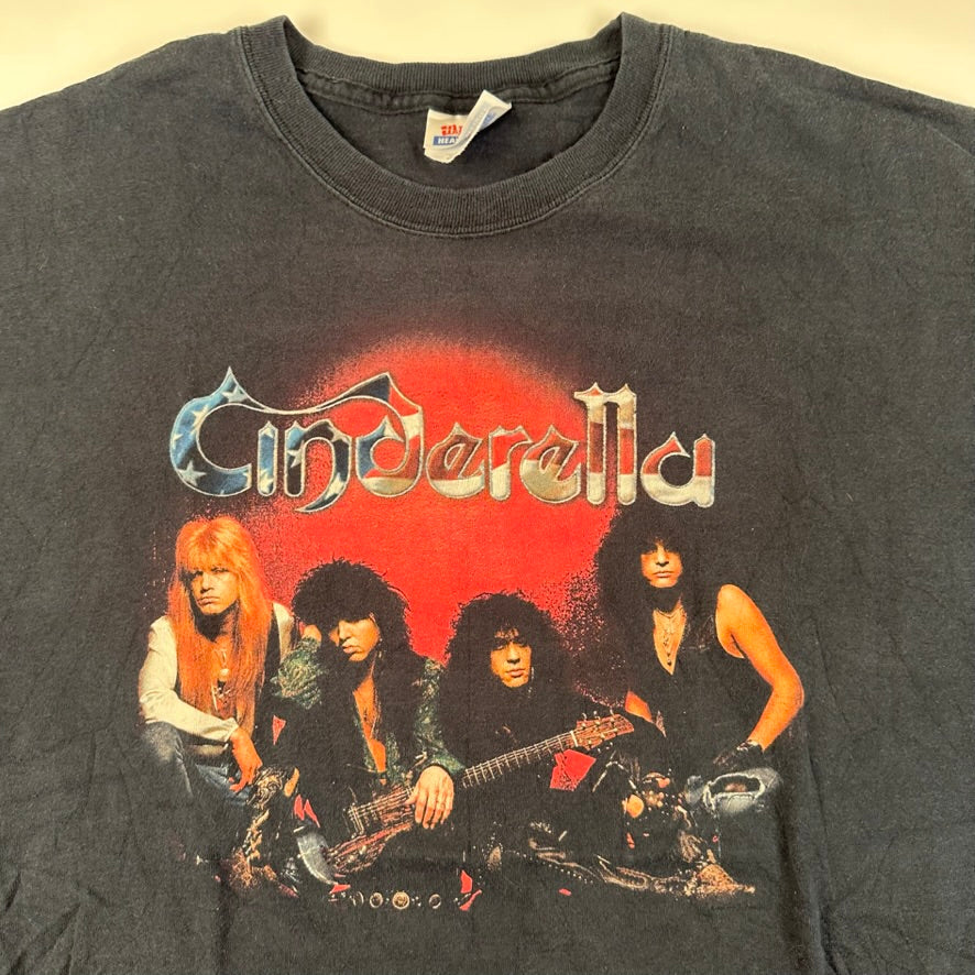 Vintage 2006 Cinderella Shirt XL Rocked, Wired Bluesed