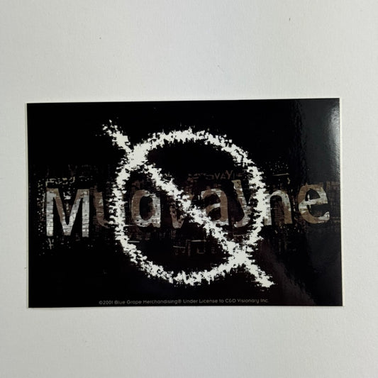 Vintage 2001 Mudvayne Sticker