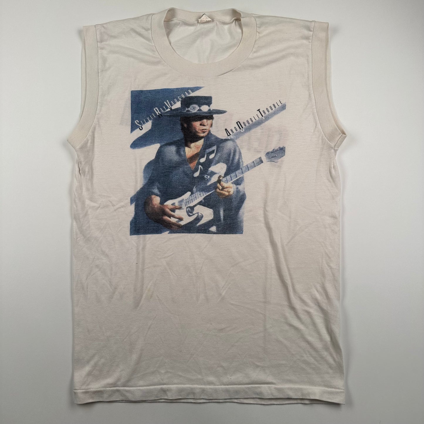 Vintage 1984 Stevie Ray Vaughan Sleeveless Shirt Medium