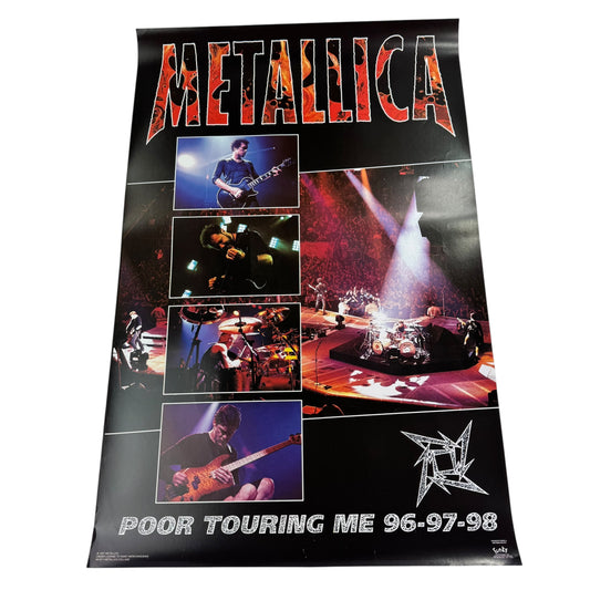 Vintage 1997 Metallica Poster Pour Touring Me