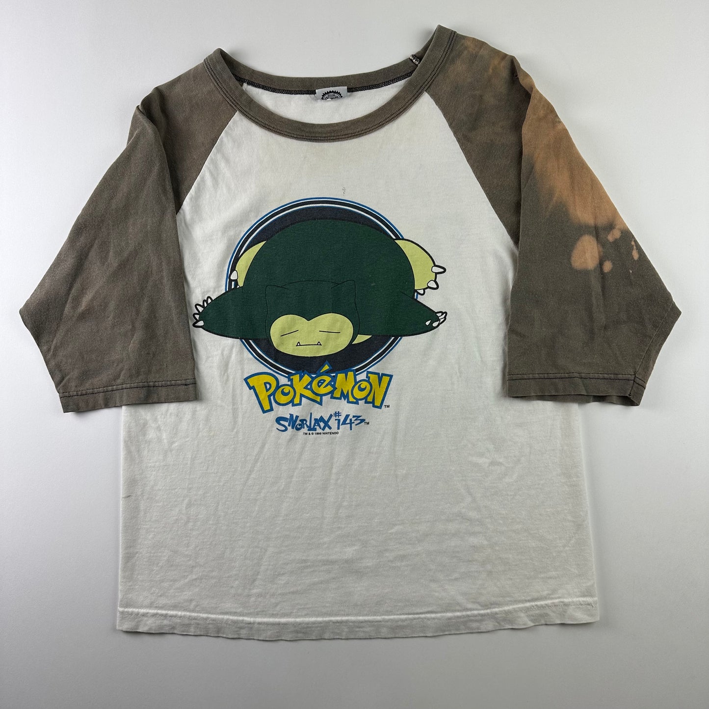 Vintage 1999 Pokemon Shirt Medium Snorlax