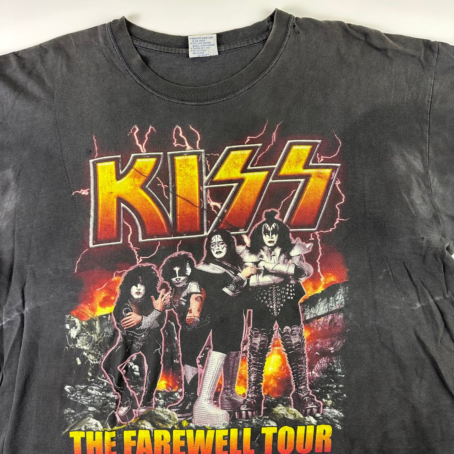 Vintage 2000 Kiss Shirt XXL The Farewell Tour