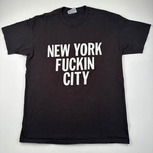 Vintage 90s New York F*ckin City Shirt Large