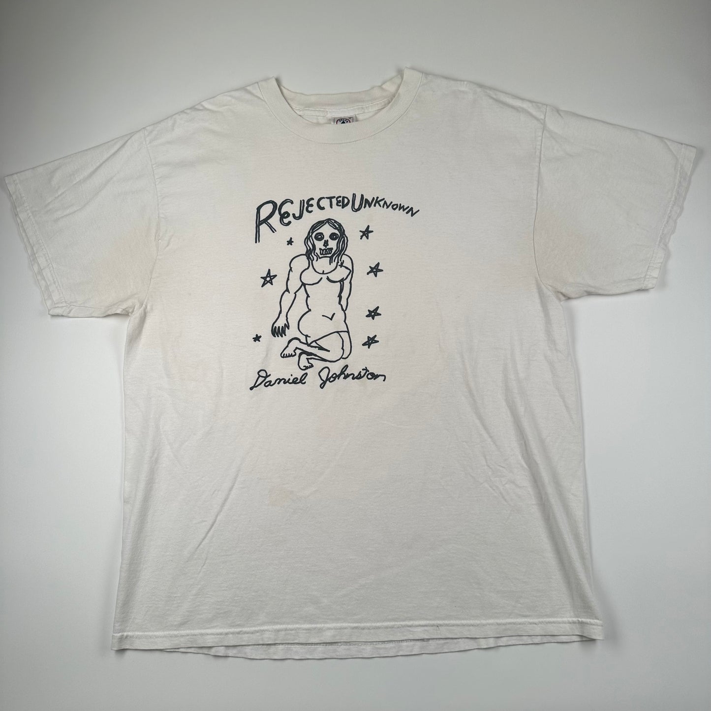 Vintage 90s Daniel Johnston Shirt XL Rejected Unknown