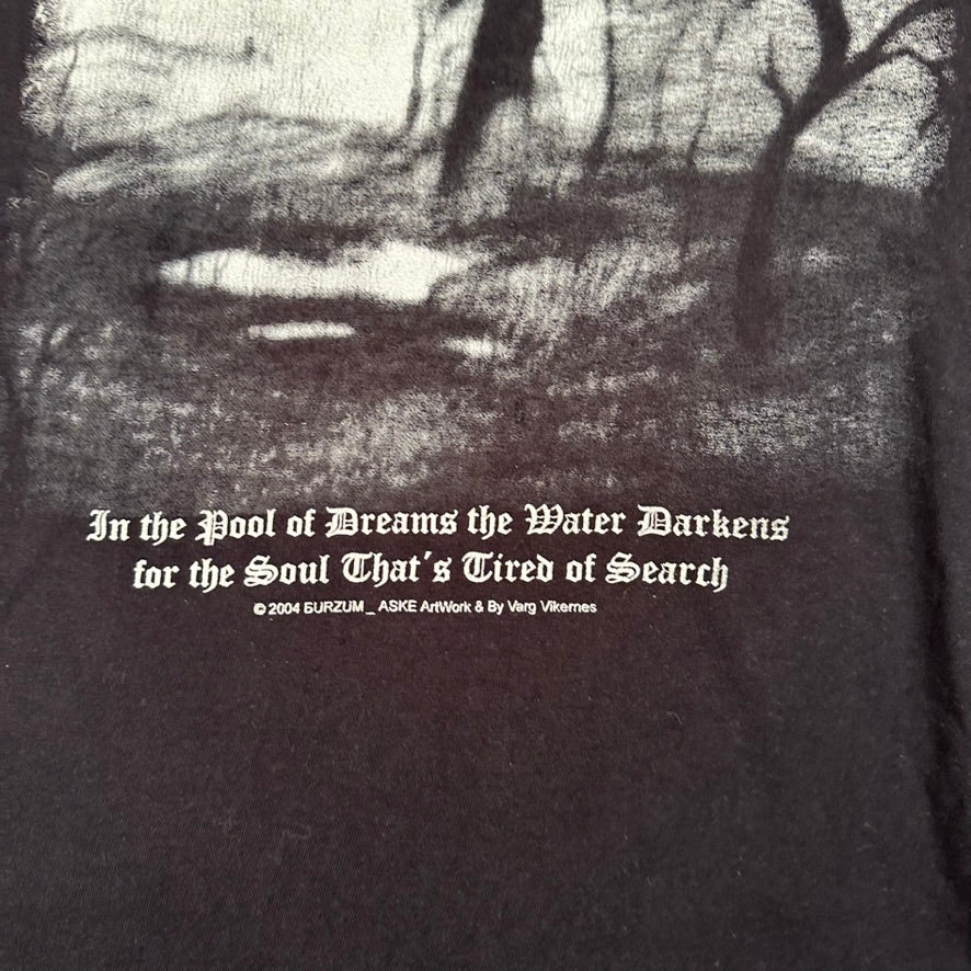 Vintage 2004 Burzum Long Sleeve Shirt Large