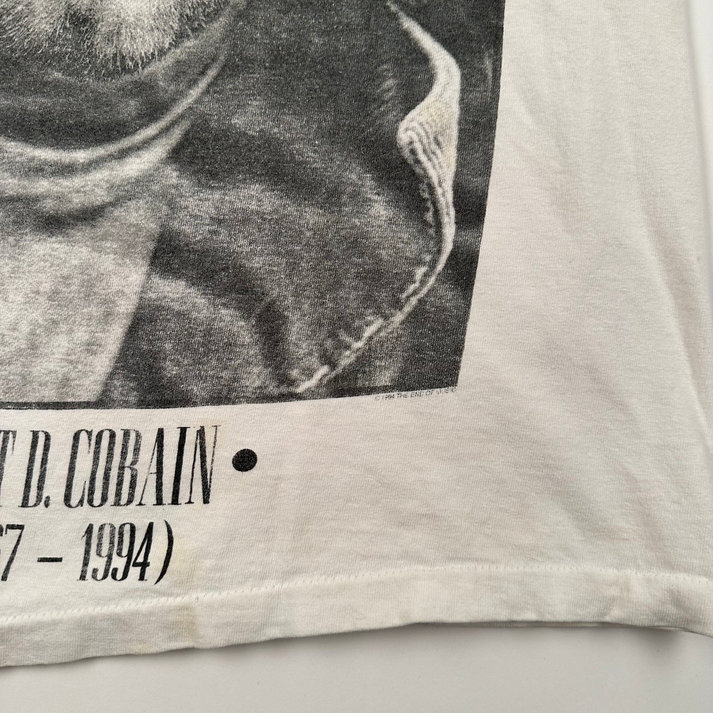 Vintage 1994 Kurt Cobain Shirt Large 1967-1994