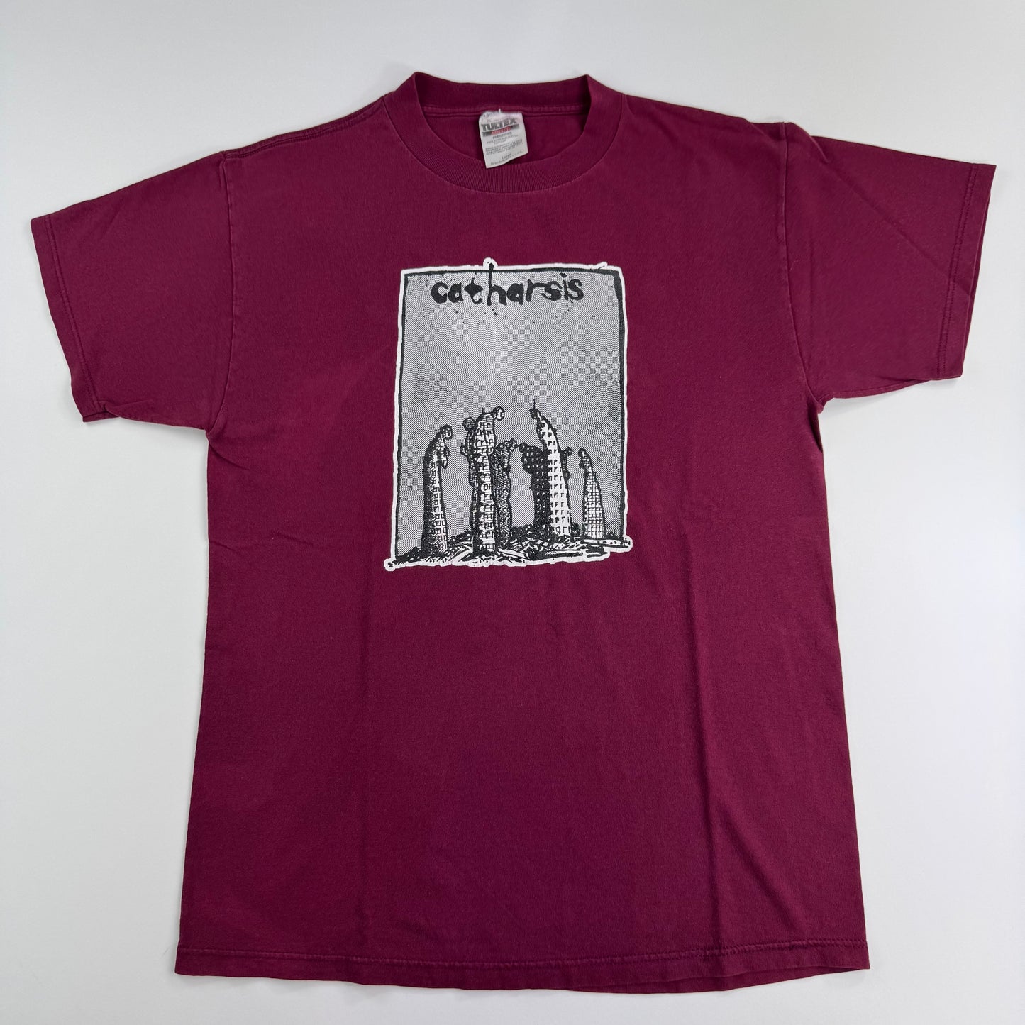 Vintage 90s Catharsis Shirt Large Pity Concrete
