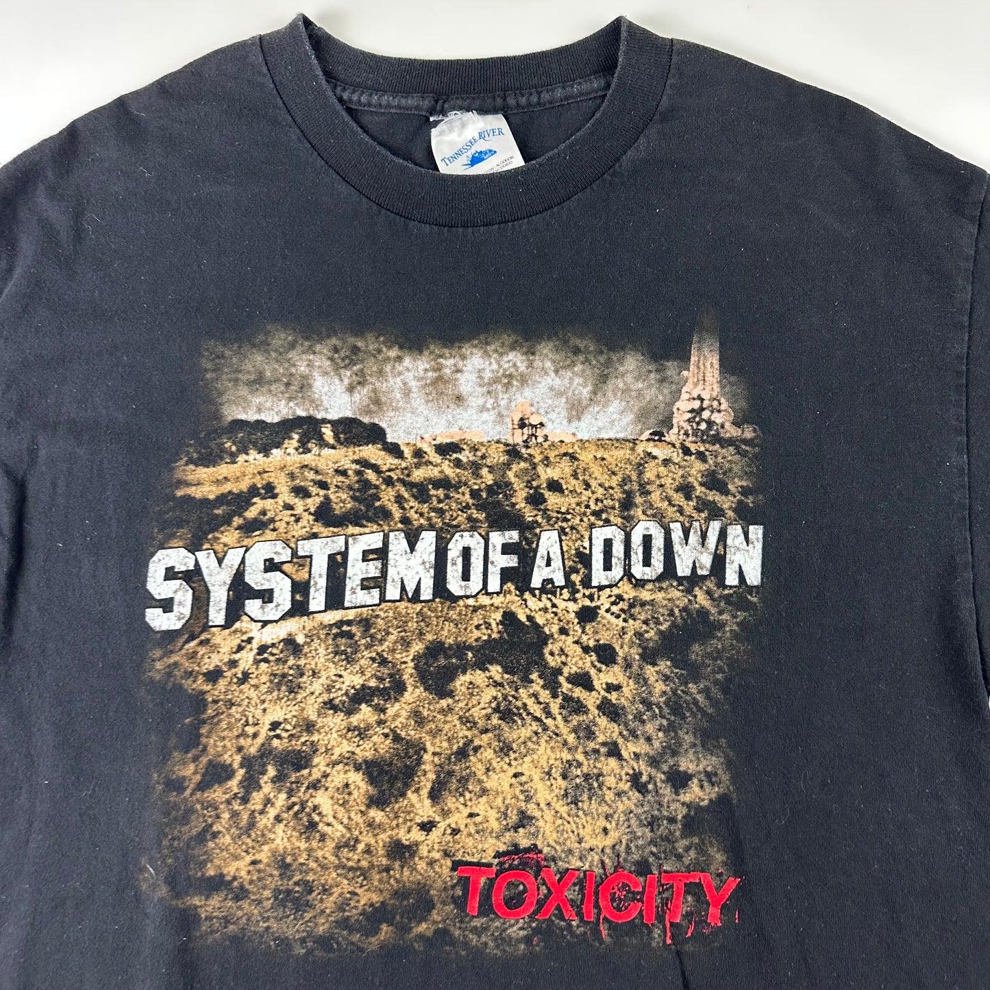 Vintage 2001 System Of A Down Shirt Large Toxicity