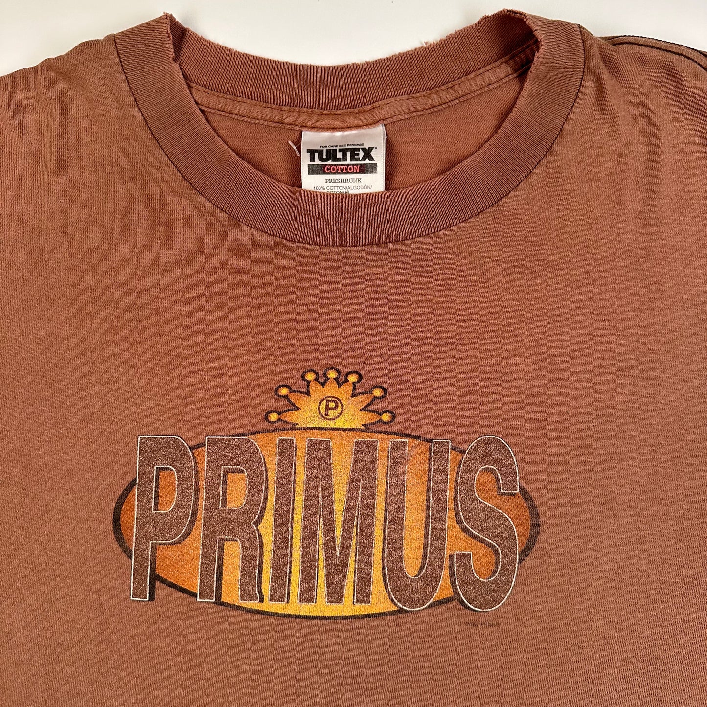 Vintage 1997 Primus Shirt XL Back In Brown