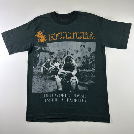 Vintage 90s Sepultura Shirt Large Brazilian Fan Club