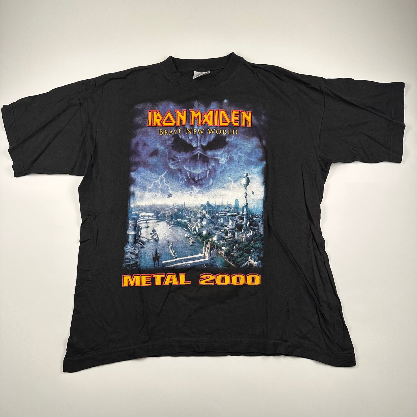 Vintage 2000 Iron Maiden Shirt XXL Brave New World