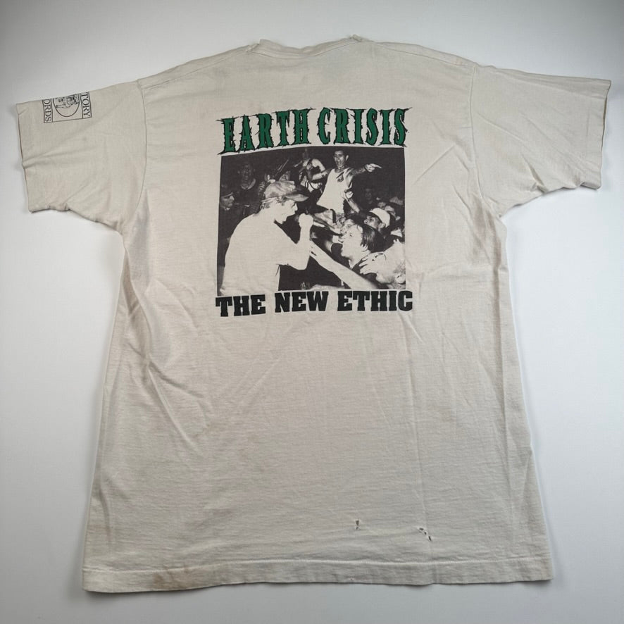 Vintage 90s Earth Crisis Shirt XL The New Ethic