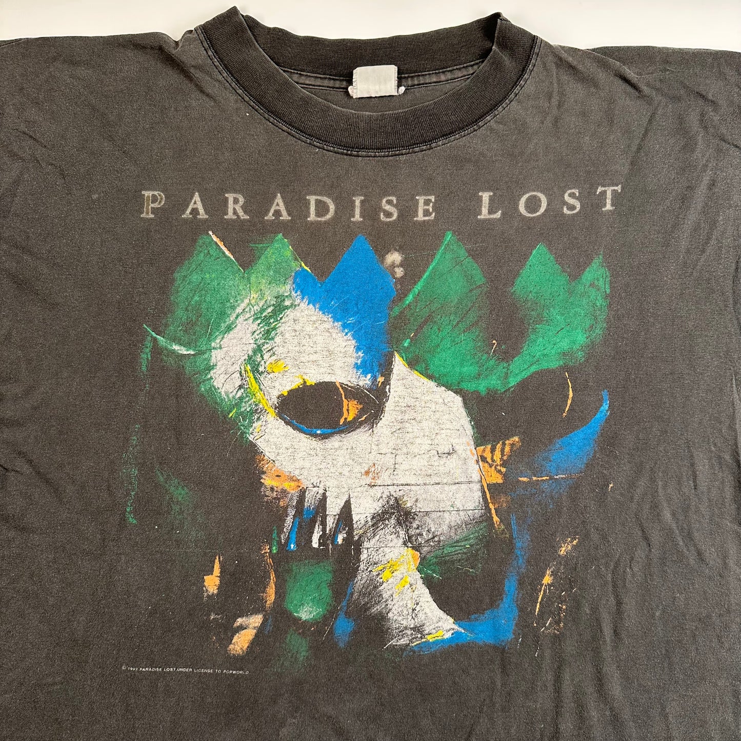 Vintage 1992 Paradise Lost Shirt XL Shades Of God