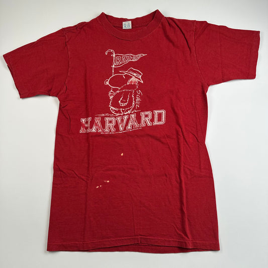 Vintage 70s Snoopy Harvard Shirt Medium