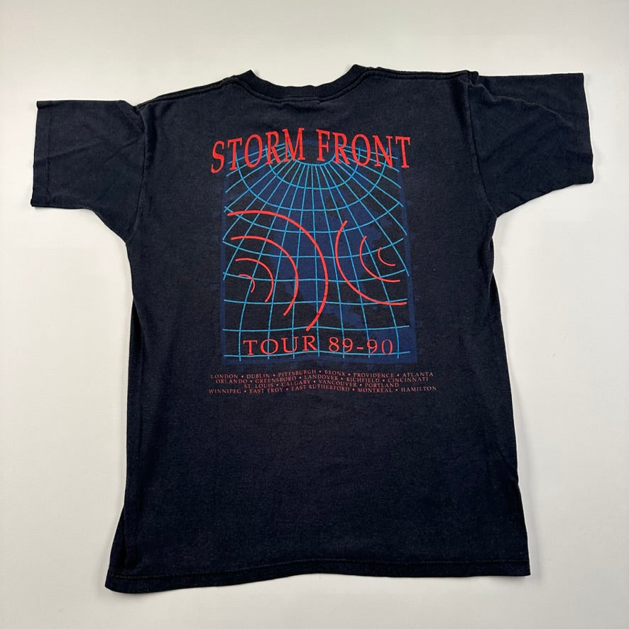 Vintage 1989 Billy Joel Shirt Medium Storm Front