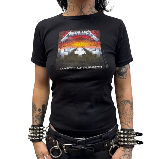 Vintage 2000s Metallica Womens Shirt Large Master Of Puppets