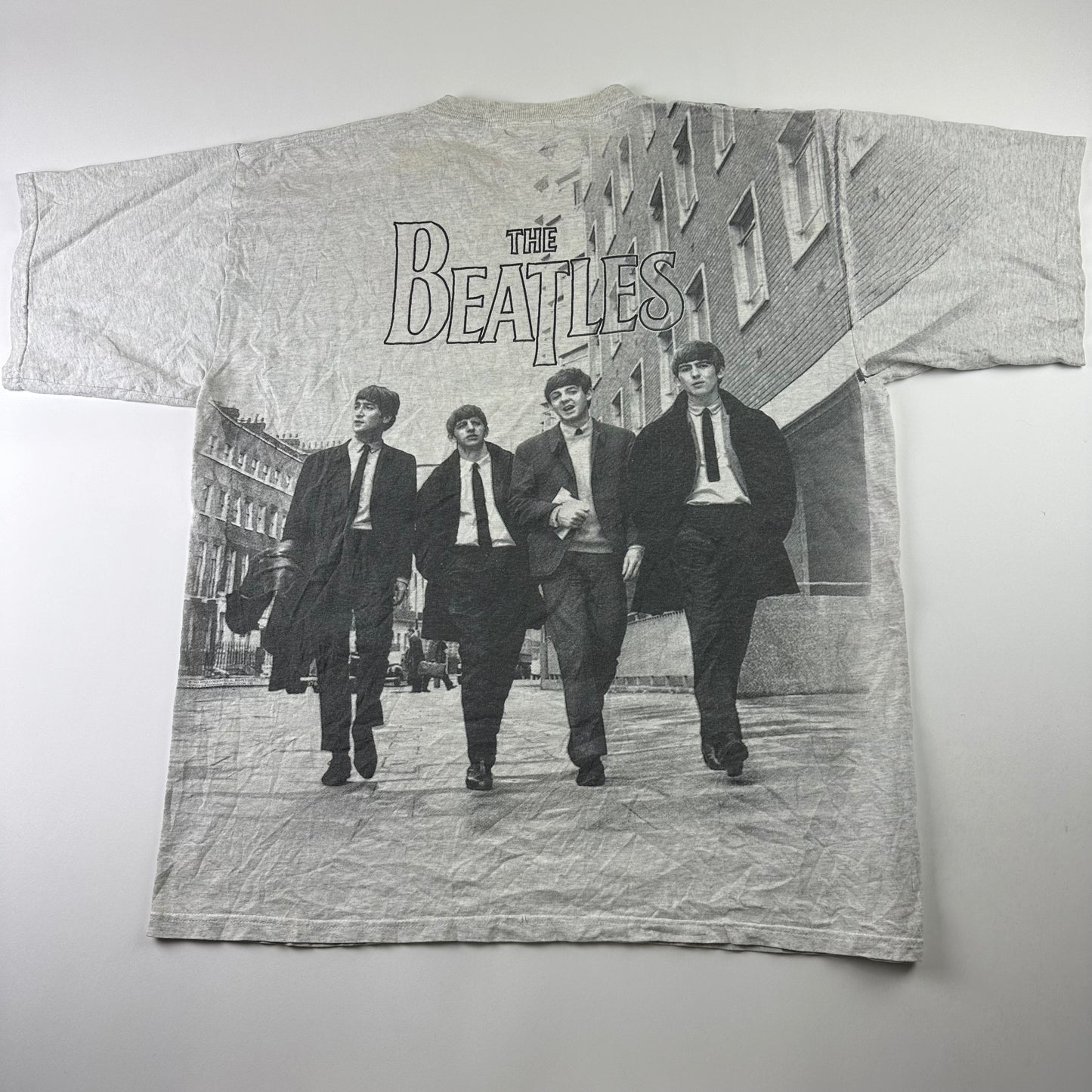 Vintage 1997 The Beatles Shirt XL All Over Print