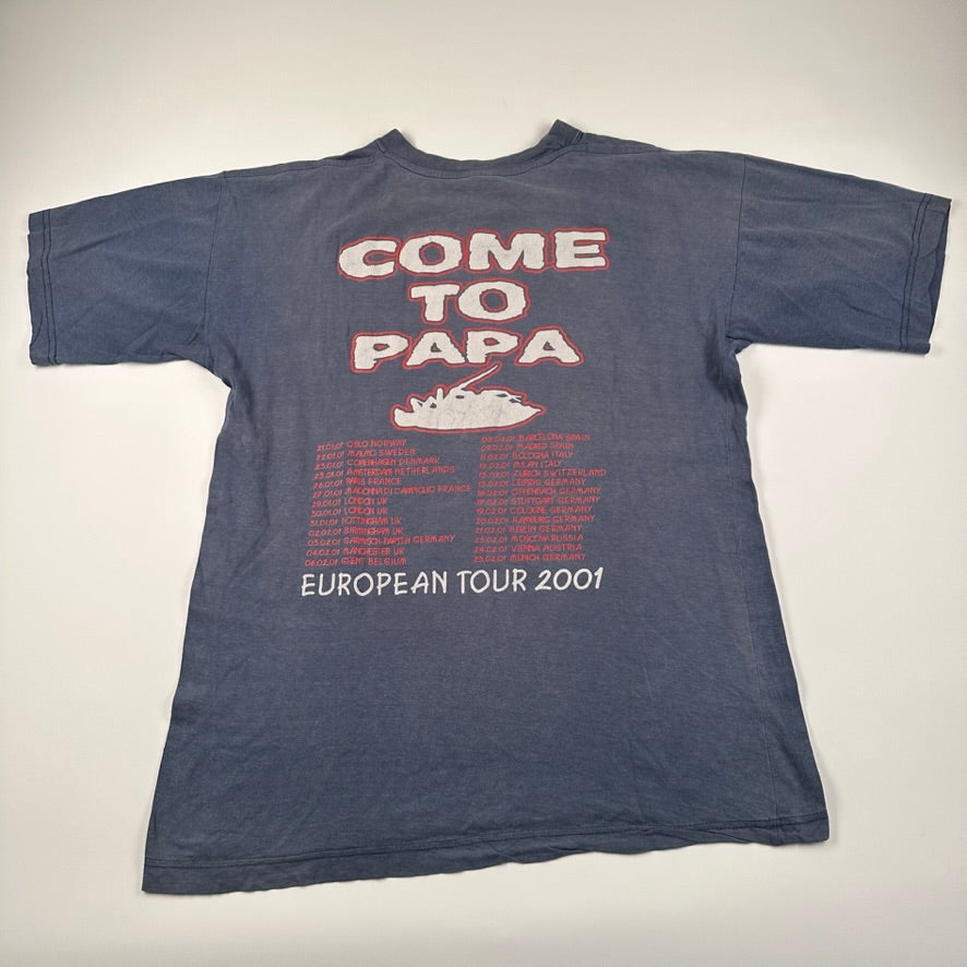 Vintage 2001 Papa Roach Shirt XL European Tour