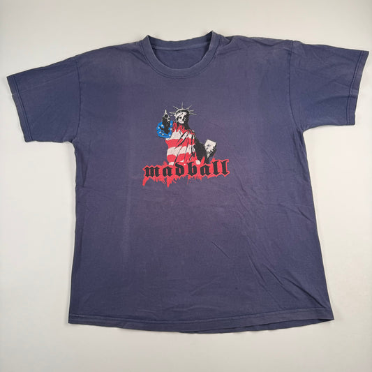 Vintage 2000s Madball Shirt XL Statue Of Liberty