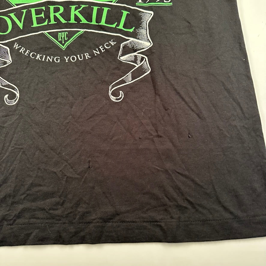 Vintage 1995 Overkill Shirt XL Wrecking Your Neck