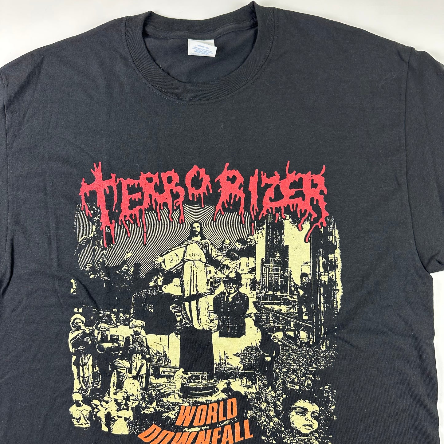 Terrorizer Shirt Large World Downfall